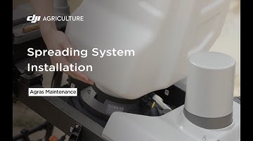 Spreading System Installation | Agras Tutorial T50&25