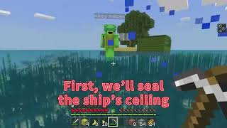Maizen! Minecraft But There Is Only One RAFT Ep2