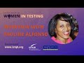 Women in Testing - interview with Pauline Alfonso