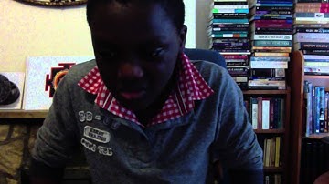 8 YEAR OLD NIGERIAN SCHOLAR, LUCKY  DANIEL POGOSON, ON  HEIDEGGER PART 1