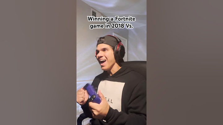 Winning a Fortnite game in 2018 Vs. 2024 #shorts #viralshorts