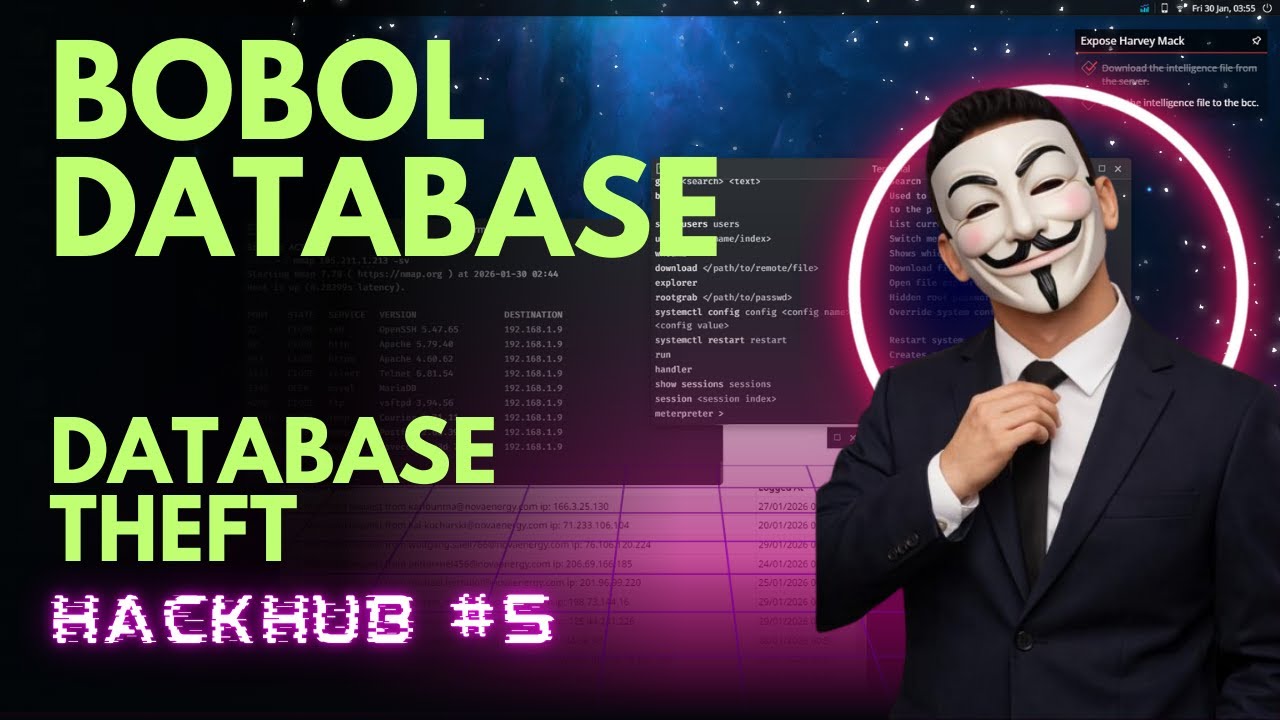 Database Theft Mission 🔥 | HackHub Ultimate Hacker Simulator Gameplay