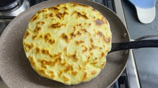 خبز بدون فرن / بحشوة البطاطا و الجبن بطعم مميز / تحضيرات رمضان