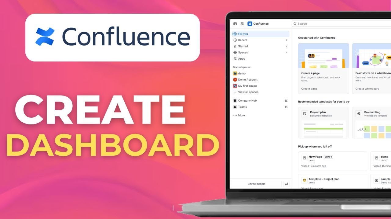 How to Create a Dashboard in Confluence - YouTube