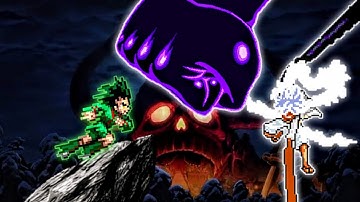 Gon Freecs (New) VS TC Luffy (all form) in Jump Force Mugen