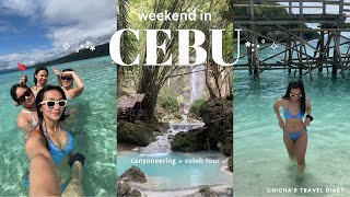 3D2N SOUTHERN CEBU TRAVEL VLOG FEB 2023 — CANYONEERING & OSLOB TOUR