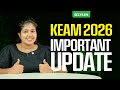 KEAM 2026: Important Update | Xylem KEAM