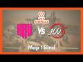 KRU vs 100T | VCT Americas Stage 1 Groups | Map 1 Bind