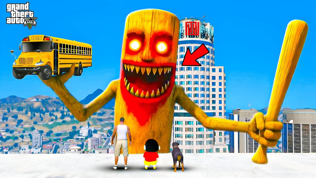 GTA V: TUNG TUNG TUNG GHOST SAHUR Attack Los Santos in GTA 5 ! in Telugu