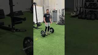 Concentric trap bar jump