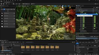Unreal engine 5.4 Exponential Height Fog 고급 활용 및 Light 응용