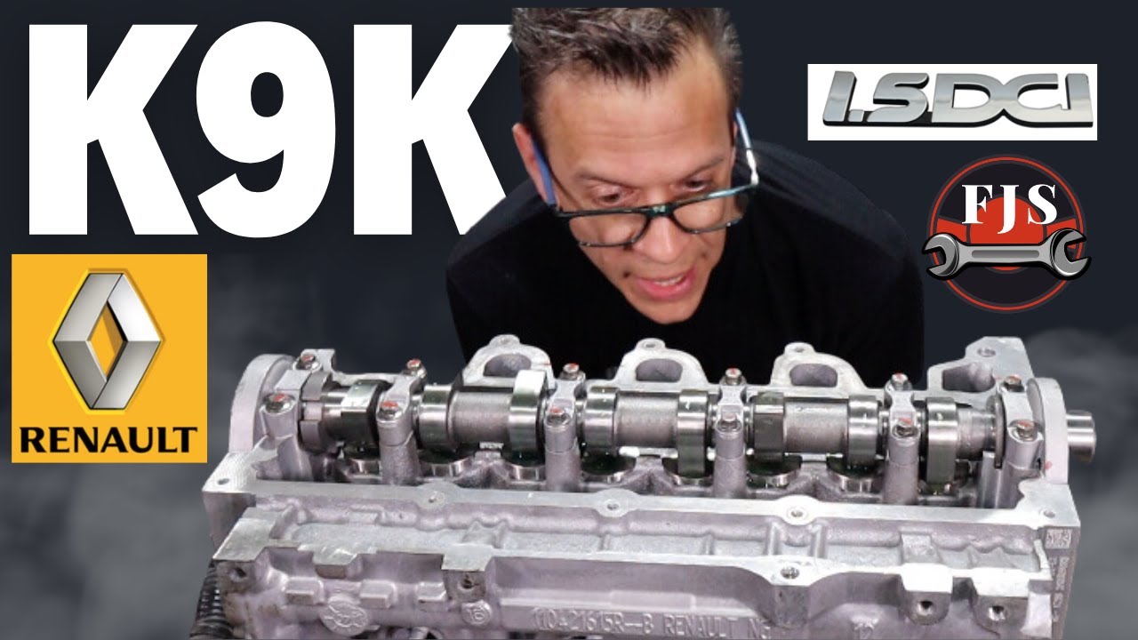 RENAULT K9K ENGINE 1.5 dCi Головка блока цилиндров, ГРМ, Руководство по сборке двигателя