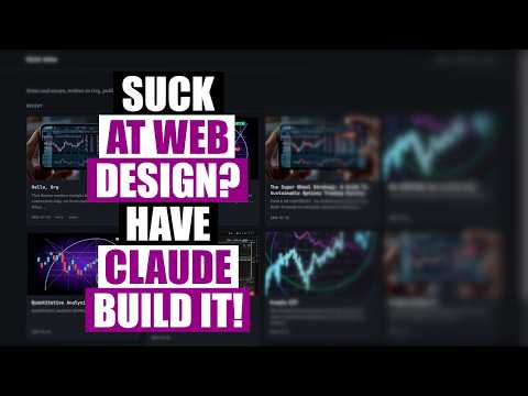 I'm Not A Web Dev...So Claude Designed A Website For Me!