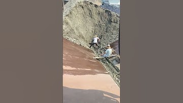 #船舶卸货减压视频The entire process of decompression during ship unloading! #ShipUnloading