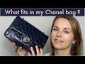 What fits in my chanel double flap bag   manon amelie
