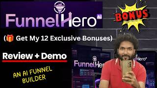 FunnelHero AI Review – An AI Funnel Builder (🎁 Get My 12 Exclusive Bonuses).