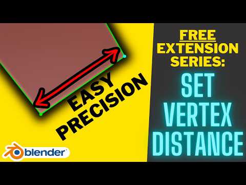 Control Edge Length Precisely in Blender With This FREE Extension