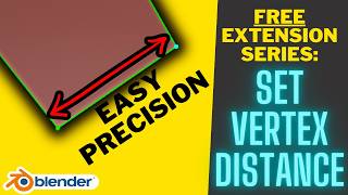 Control Edge Length Precisely In Blender With This Free Extension