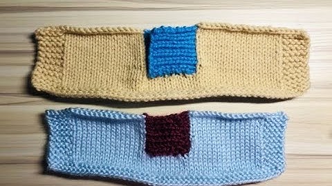 HOW TO KNIT PLACKET OR HENLY COLLAR