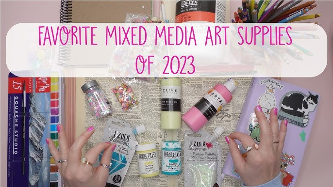 7 Must-Have Supplies for Mixed Media Art Projects