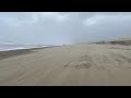 Strand Noordwijk met de storm Eunice  4K