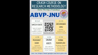 CRASH COURSE ON RESEARCH METHODOLOGY Lecture 6