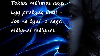 L. Urniežiūtė - Mėlynos akys // Blue Eyes. Lithuanian song