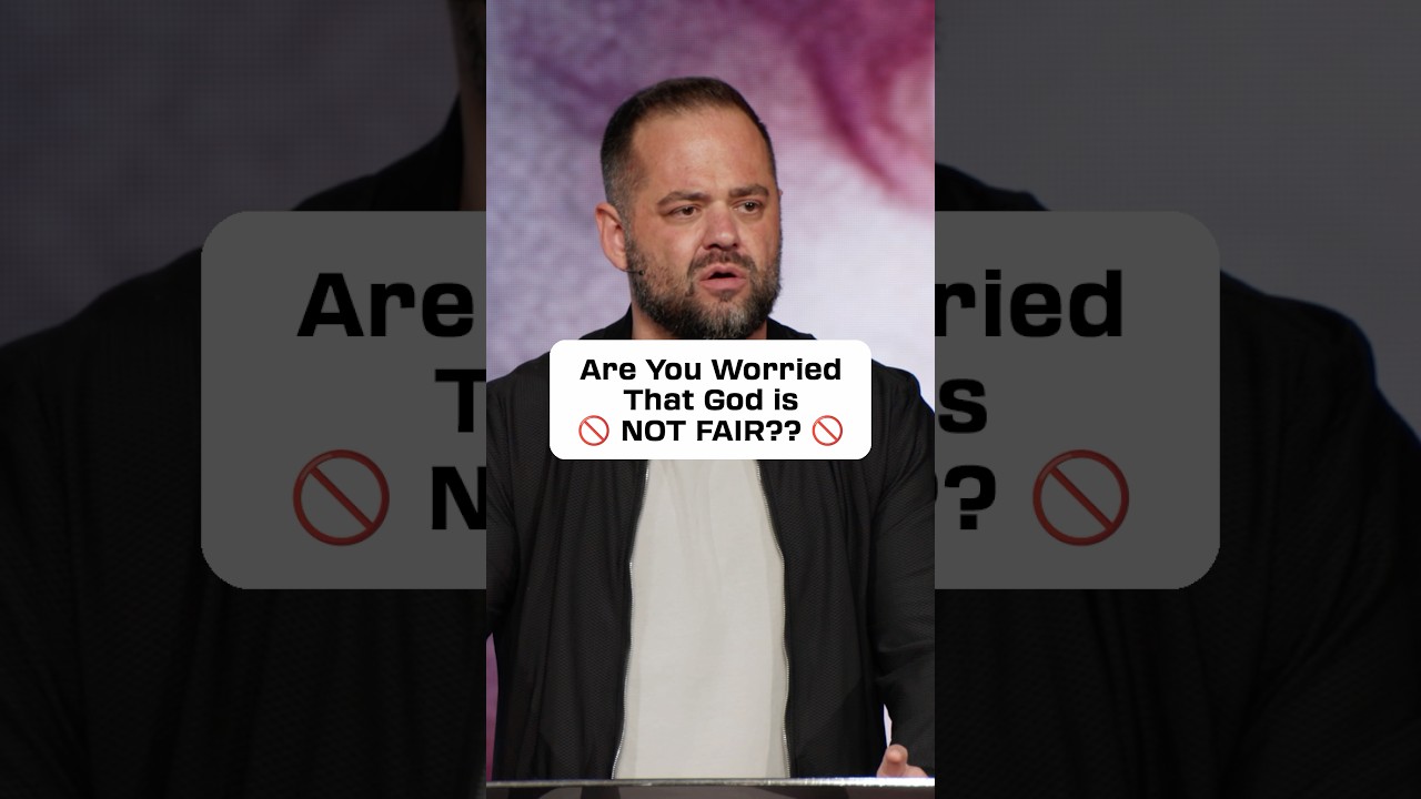 Deep down, we’re worried that God won’t be fair.