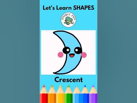 🌛HOW TO DRAW A CRESCENT FOR KIDS | EASY DRAWING TUTORIAL | DRAWING ...