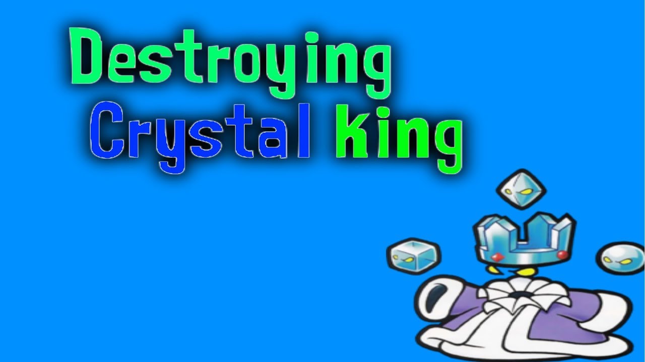 Crystal king. Марио Кристалл заработать.