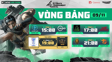 TRỰC TIẾP 9/11 |  SHADOWTEAM VS ZERO TO HERO | GĐ CHUYÊN NGHIỆP DELTA FORCE ULTIMATE TOURNAMENT 2025
