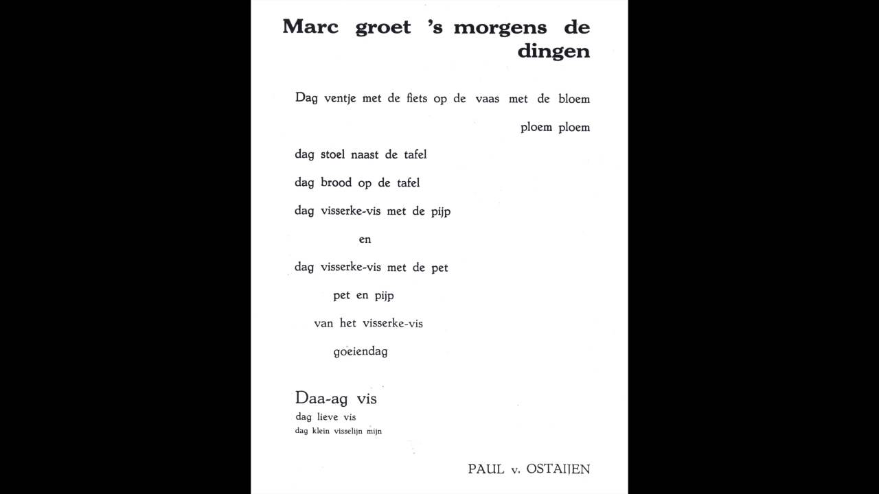 Marc Groet 's Morgens De Dingen - YouTube