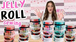 Beautiful Jelly Roll Sewing Ideas with Precut Fabric