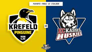 DEL2 Playoffs | Finale | Spiel1 | Krefeld Pinguine vs. EC Kassel Huskies