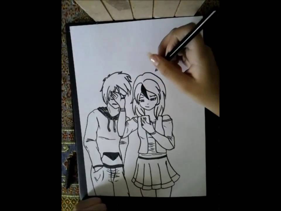 Girl And Boy Draw Youtube