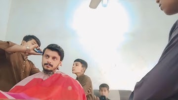 My First Vlog Video ||Haircut at the Barber Shop||