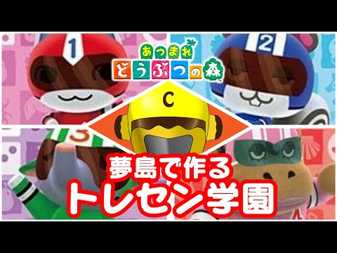 【あつ森】夢の島でトレセン学園を作ろう！【Vtuber】