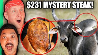 $2 Steak VS $231 Steak!! The Cow Part You've NEVER SEEN Before!!