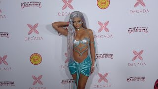 Sofia Jamora Darren Dzienciols Carnevil Halloween Party Red Carpet