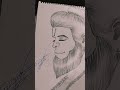 Hanuman Ji Drawing made by GEETANSH MAHESH.................