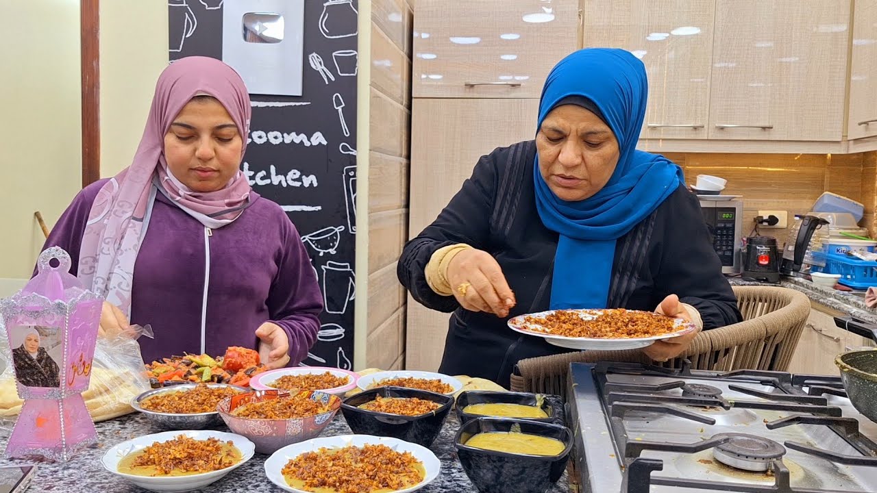 بنتي الكبيره مقدرش ارفضلها طلب❤️طريقة عمل البصاره بكل سهوله 🌙🥰دعوه حلوه 🤲🏻