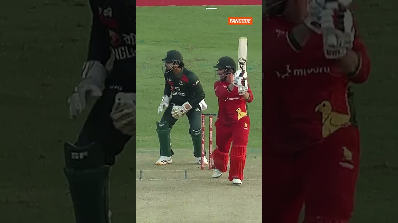 Brendan Taylor creates history 👏 | #Cricket #Zimbabwe