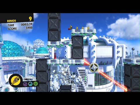 Sonic Forces | Laser Cannon 2 Speedrun in 20.59 Seconds!