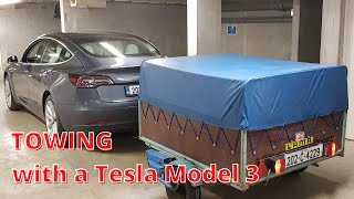 Towing with a Tesla Model 3
