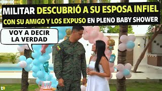 Militar Descubrió A Su Esposa Infiel Con Su Amigo Y Los Expuso En Pleno Baby Shower