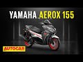 2021 Yamaha Aerox 155 - India's most powerful scooter! | First Look | Autocar India