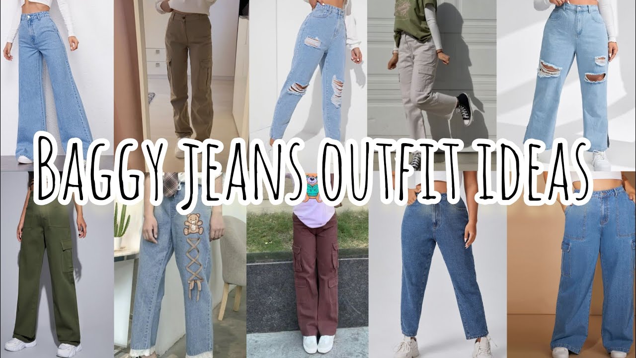 GIRLS BAGGY JEANS | UNIQLO IN