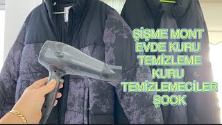 Evde Şişme Mont Nasıl Yıkanır ? Kuru Temizlemeciler Şok !