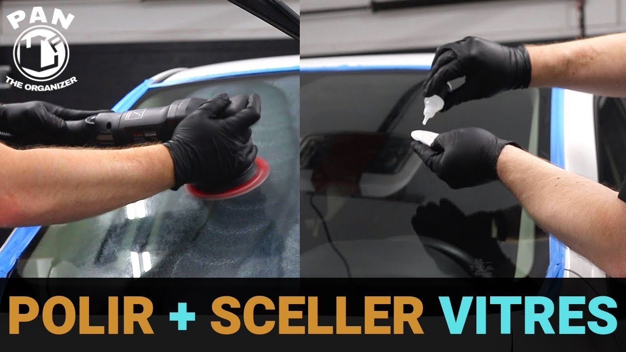 Comment Polir et Sceller des Vitres de Voiture !! 