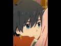 Tutu Hiro x Zero Two Edit #hiro#zerotwo#anime#animecharacter#darlinginthefranxxzerotwohiro#tutu#cute